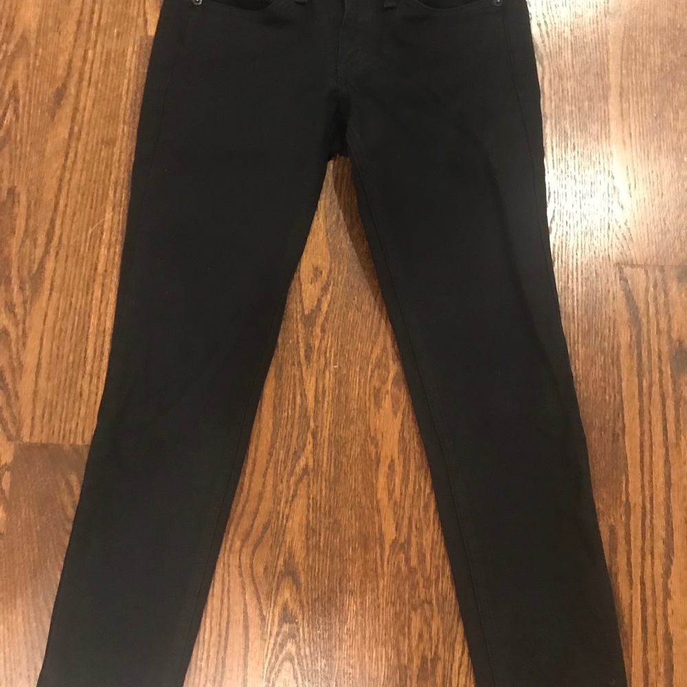 Rag & Bone BLACK Skinny Jeans SIZE 26